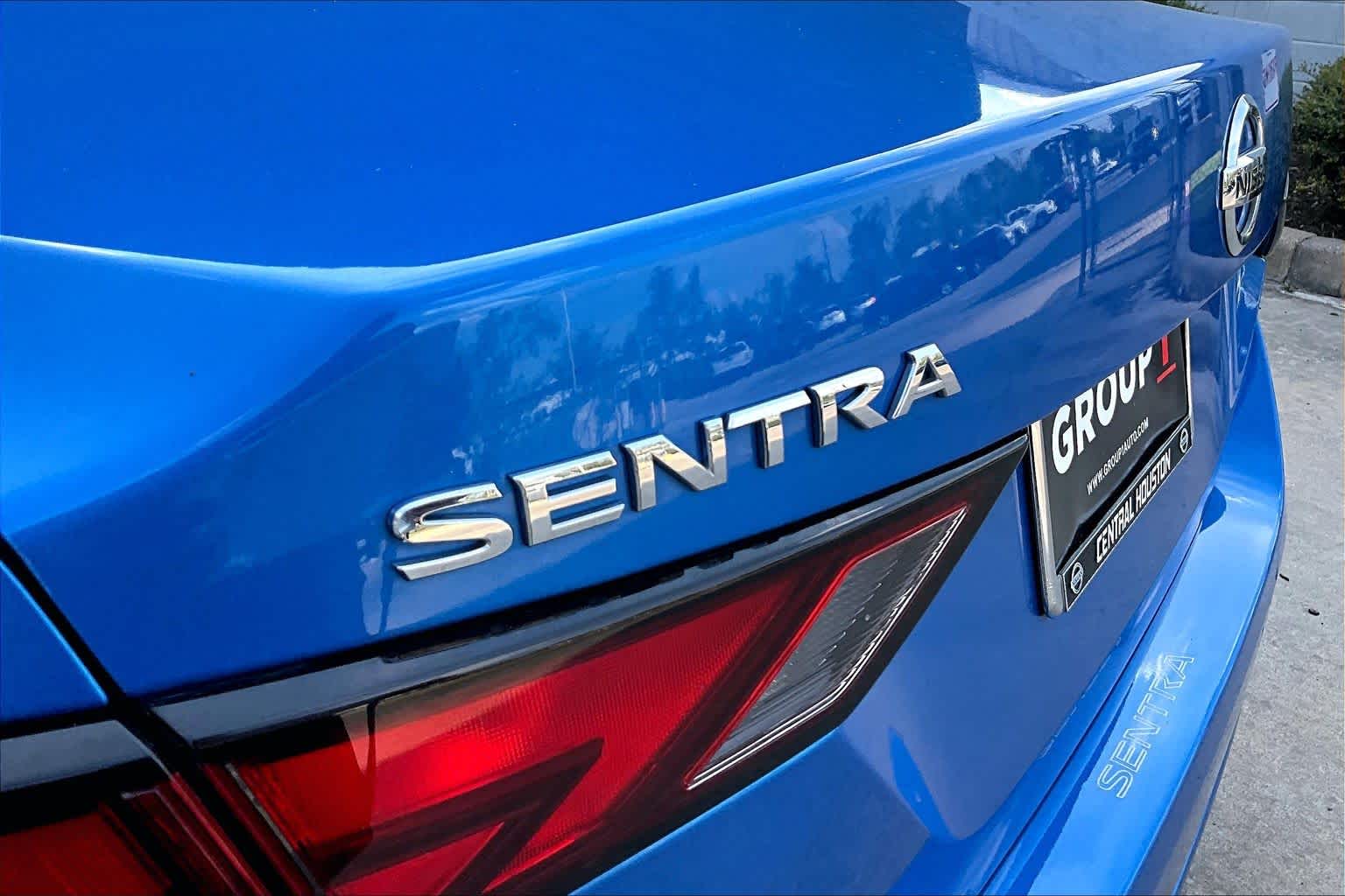 2021 Nissan Sentra SV Electric Blue Metallic at HGreg Houston