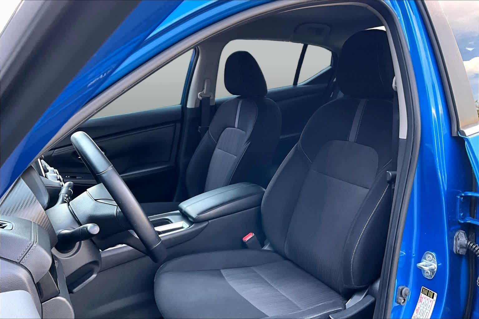 2021 Nissan Sentra SV Electric Blue Metallic at HGreg Houston
