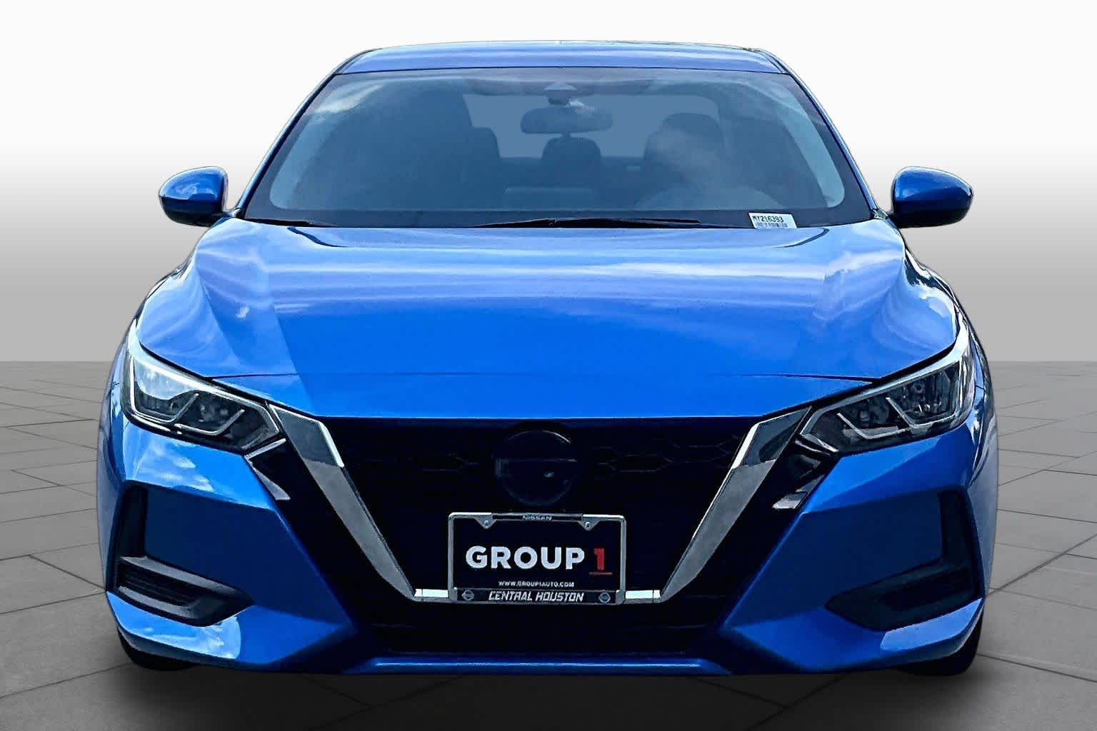 2021 Nissan Sentra SV Electric Blue Metallic at HGreg Houston