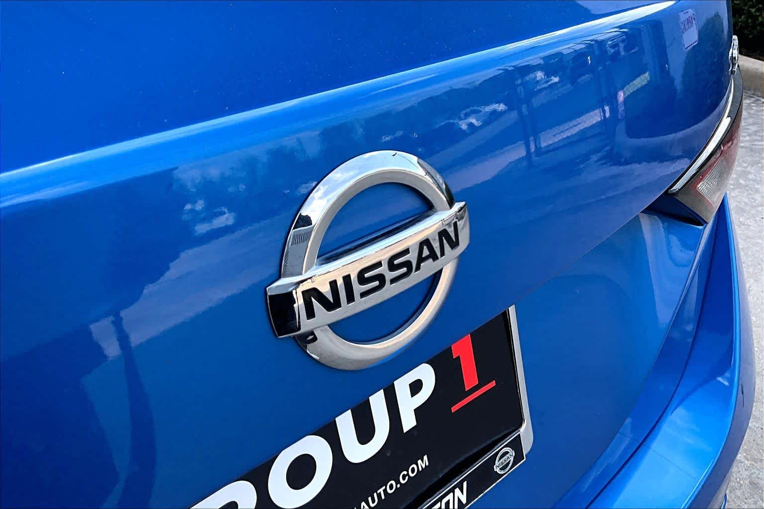 2021 Nissan Sentra SV Electric Blue Metallic at HGreg Houston
