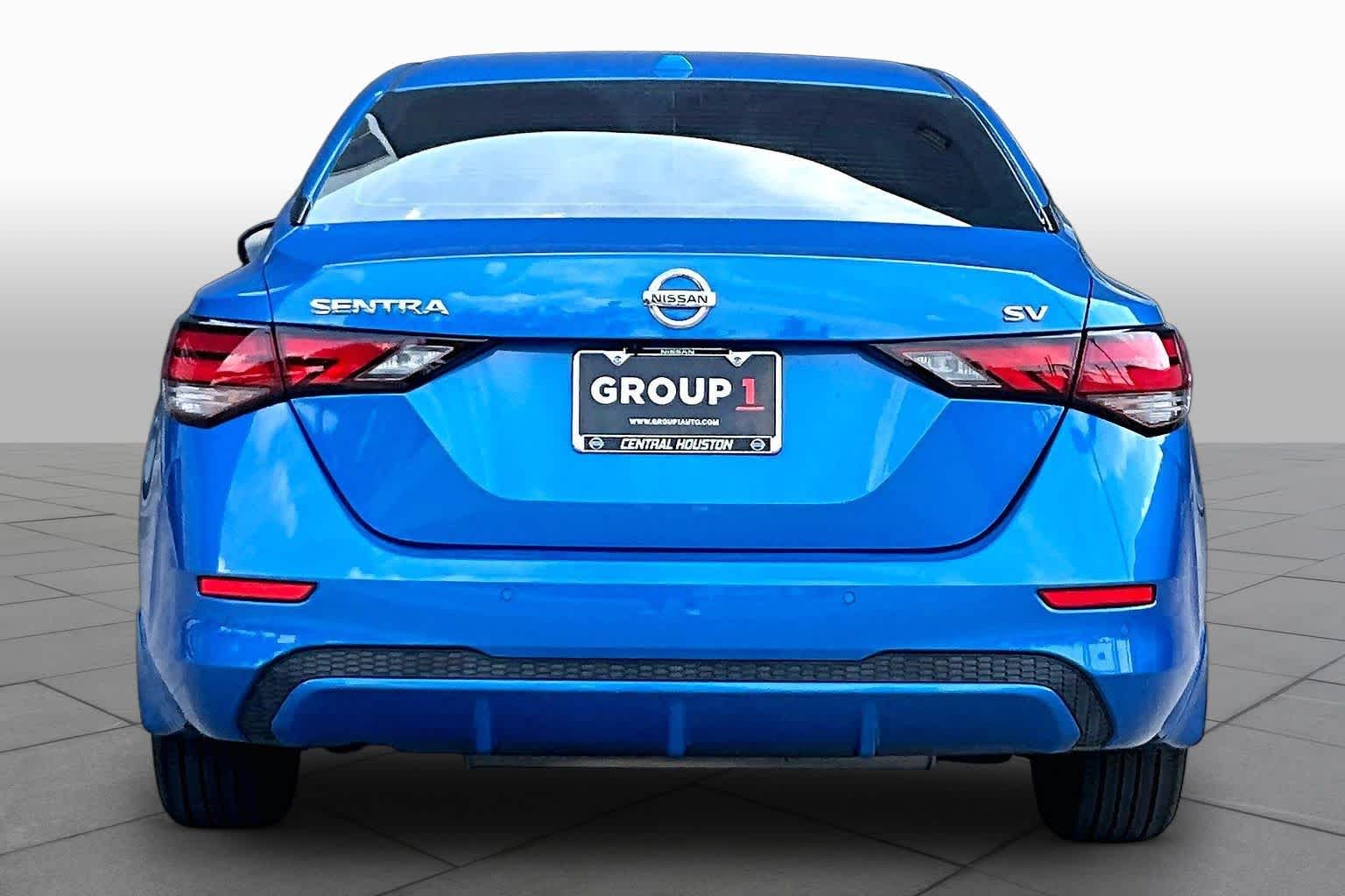 2021 Nissan Sentra SV Electric Blue Metallic at HGreg Houston