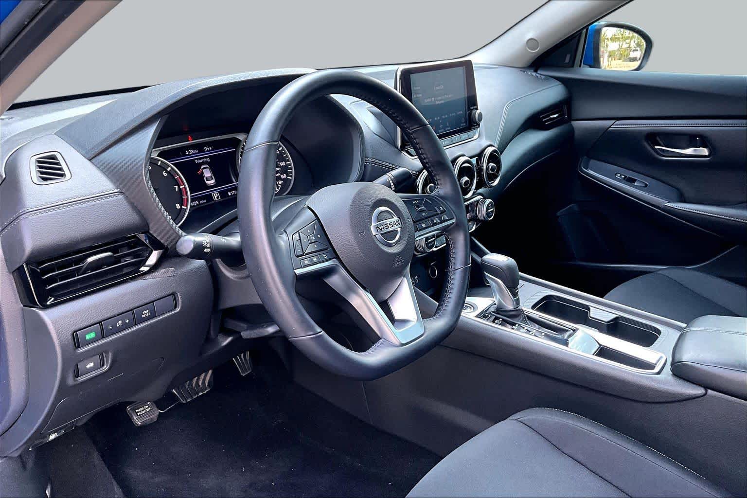 2021 Nissan Sentra SV Electric Blue Metallic at HGreg Houston