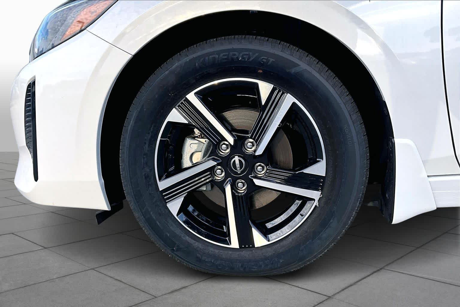 2025 Nissan Sentra SV Aspen White Tricoat at Sterling McCall Nissan