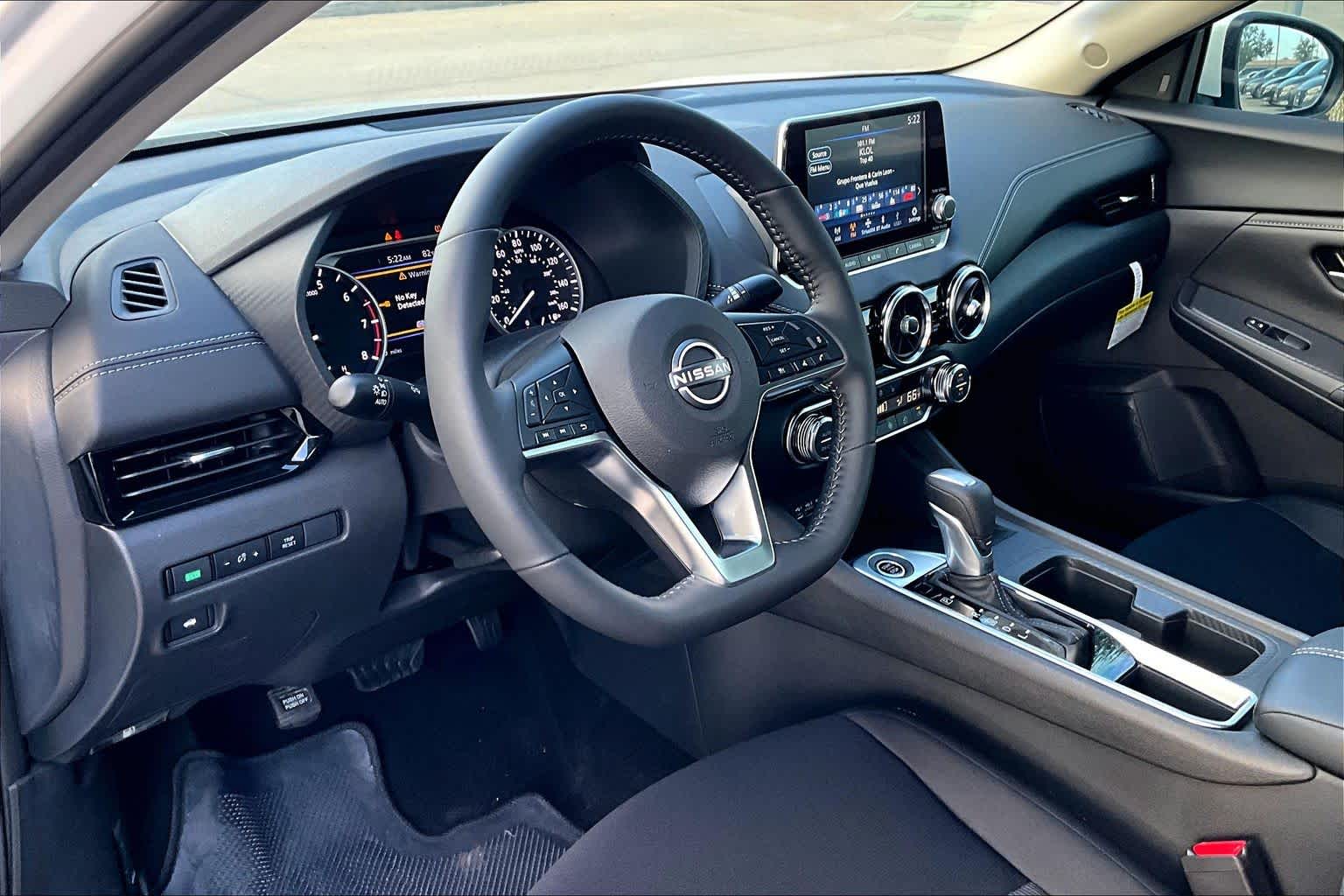 2025 Nissan Sentra SV Aspen White Tricoat at Sterling McCall Nissan