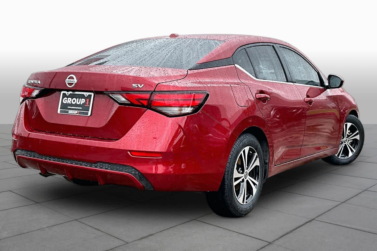 2023 Nissan Sentra SV Scarlet Ember Tintcoat at HGreg Houston