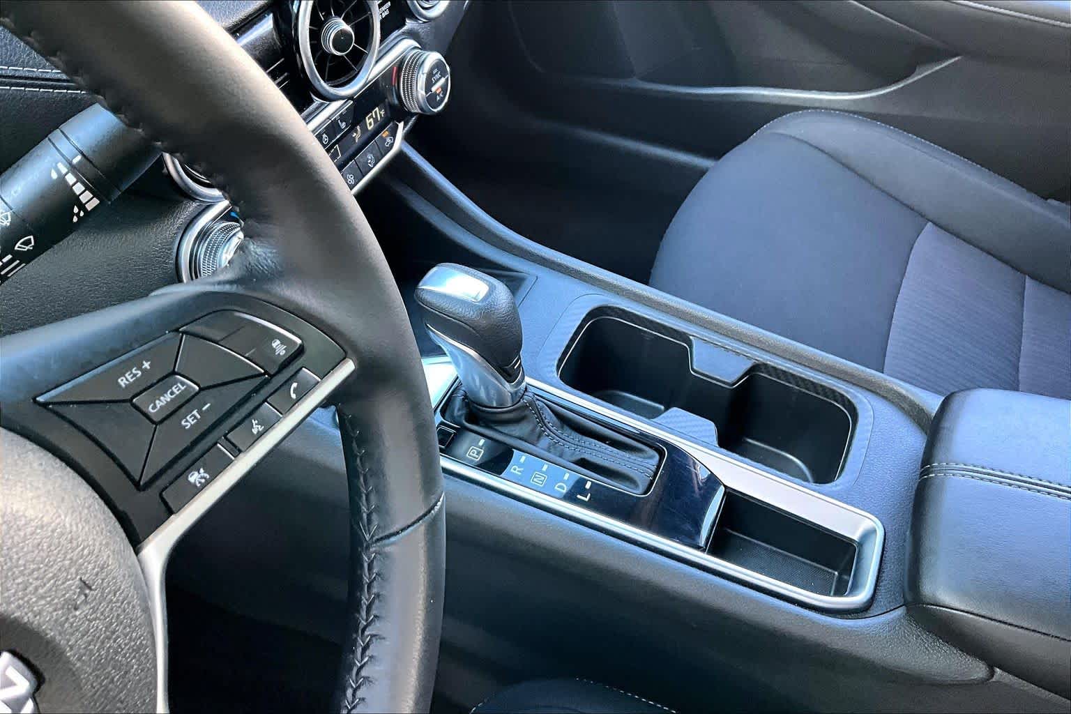 2024 Nissan Sentra SV Aspen White Tricoat at AutoNation Chrysler Jeep Dodge Ram Spring