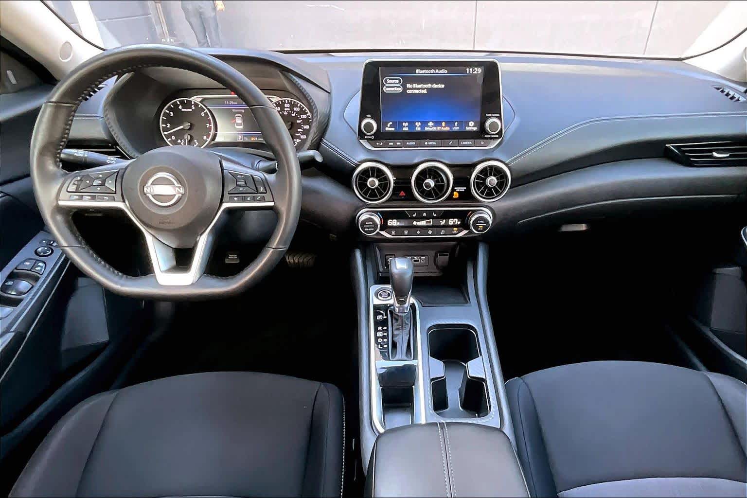 2024 Nissan Sentra SV Aspen White Tricoat at AutoNation Chrysler Jeep Dodge Ram Spring