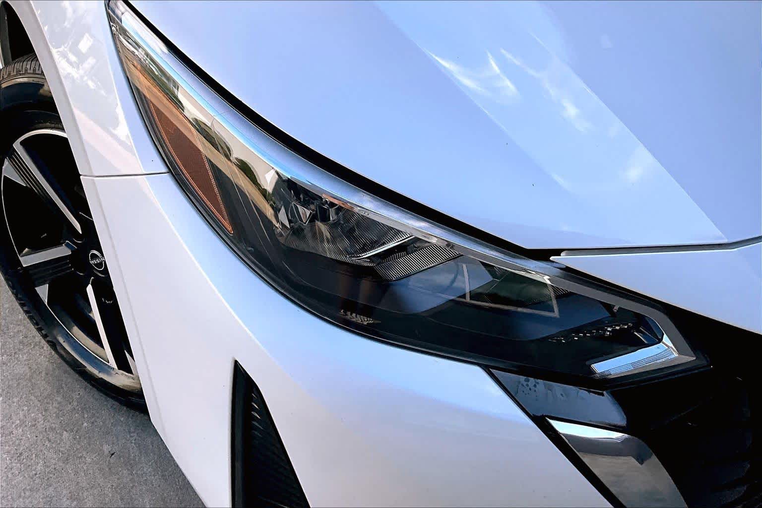 2024 Nissan Sentra SV Aspen White Tricoat at AutoNation Chrysler Jeep Dodge Ram Spring