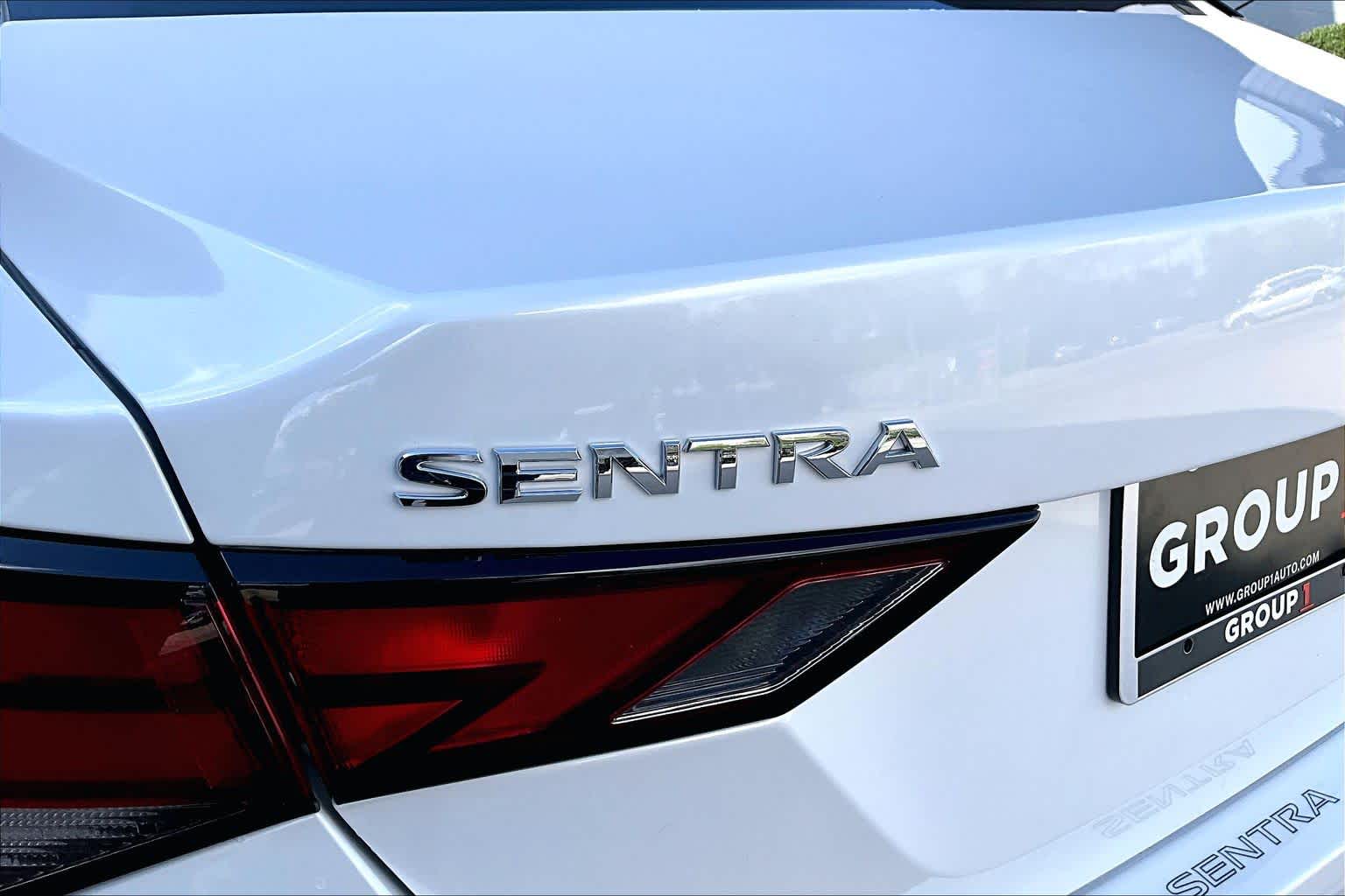 2024 Nissan Sentra SV Aspen White Tricoat at AutoNation Chrysler Jeep Dodge Ram Spring