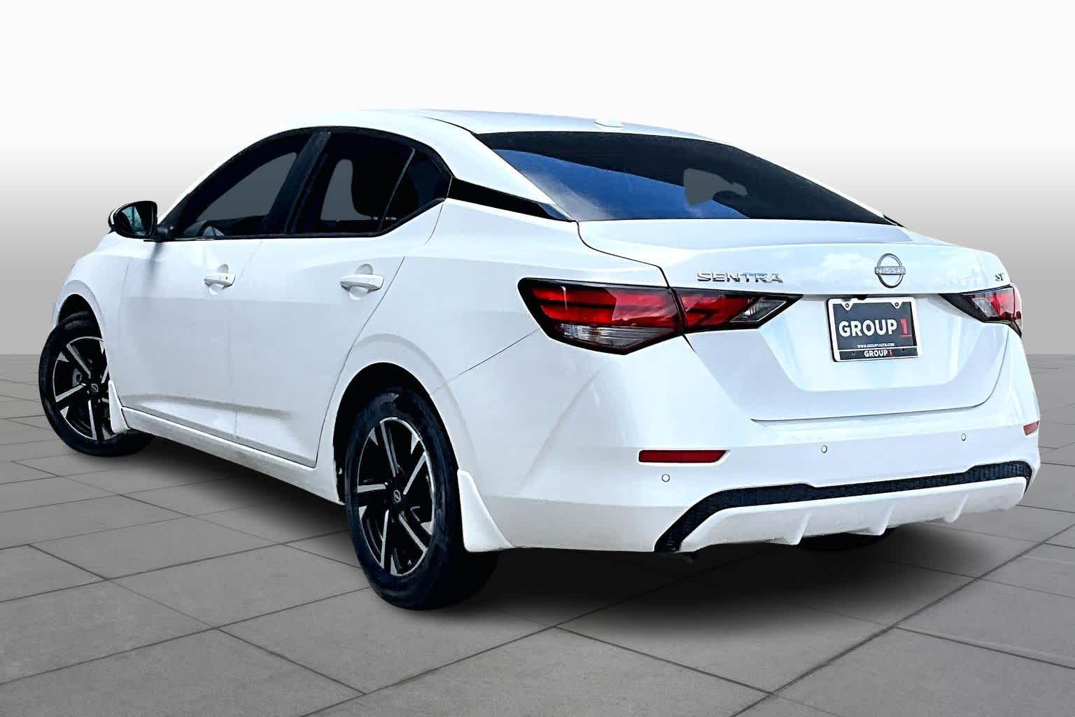 2024 Nissan Sentra SV Aspen White Tricoat at AutoNation Chrysler Jeep Dodge Ram Spring