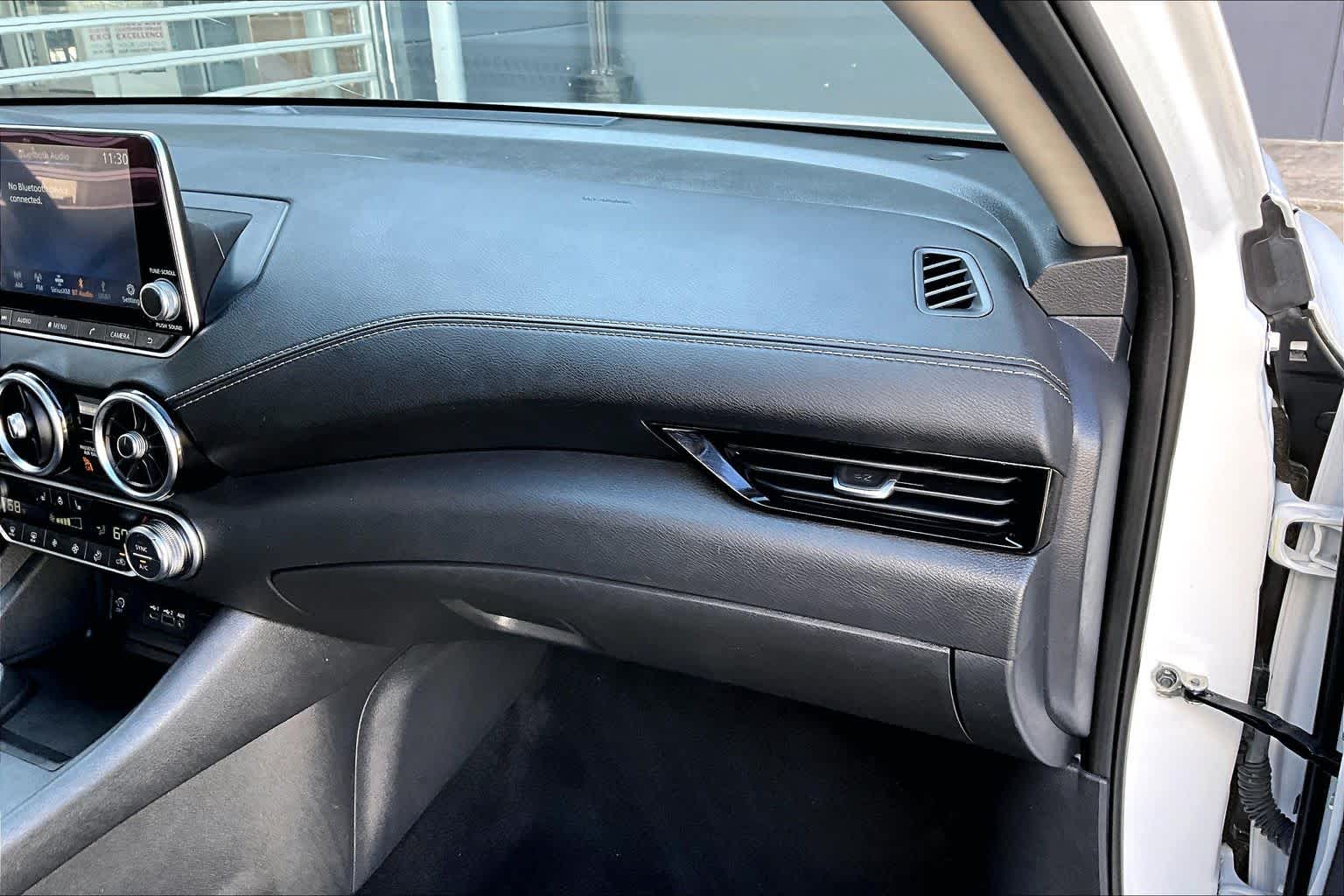 2024 Nissan Sentra SV Aspen White Tricoat at AutoNation Chrysler Jeep Dodge Ram Spring