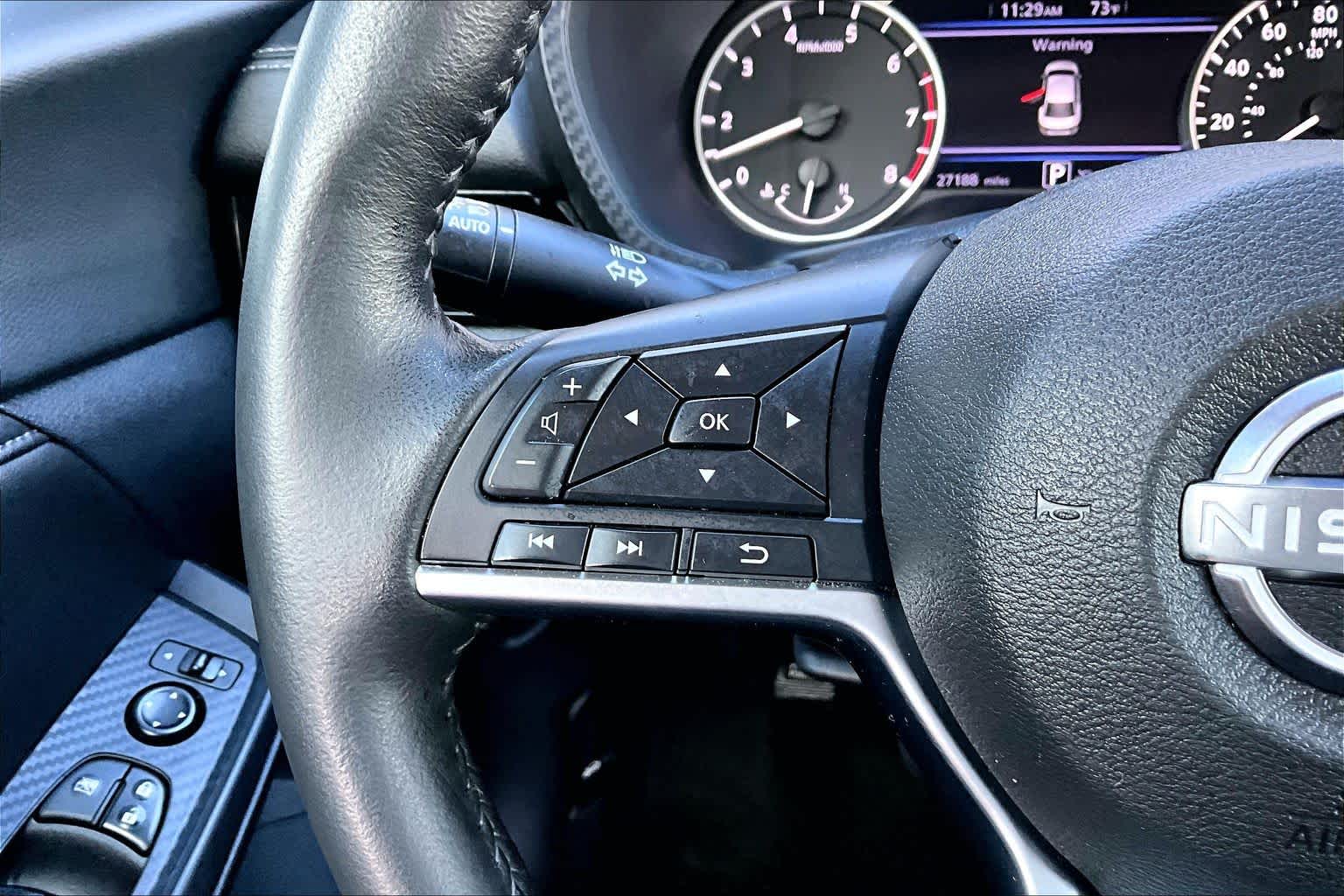 2024 Nissan Sentra SV Aspen White Tricoat at AutoNation Chrysler Jeep Dodge Ram Spring