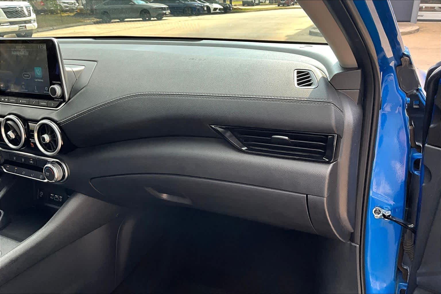 2024 Nissan Sentra SV Electric Blue Metallic at AutoNation Chrysler Jeep Dodge Ram Spring