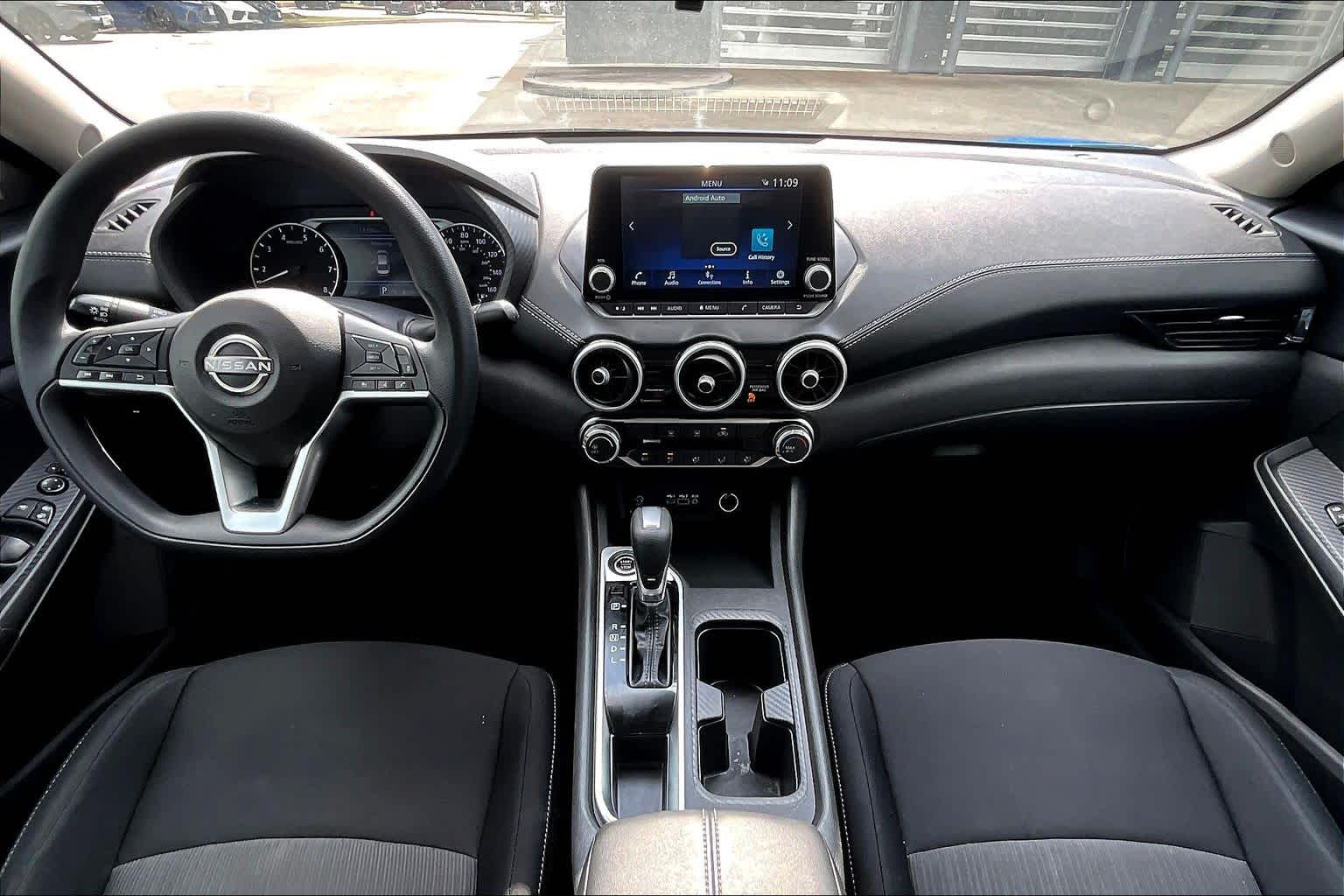 2024 Nissan Sentra SV Electric Blue Metallic at AutoNation Chrysler Jeep Dodge Ram Spring