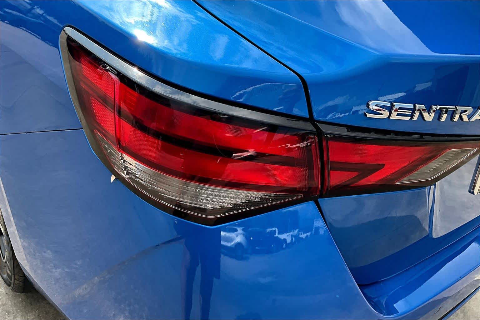 2024 Nissan Sentra SV Electric Blue Metallic at AutoNation Chrysler Jeep Dodge Ram Spring