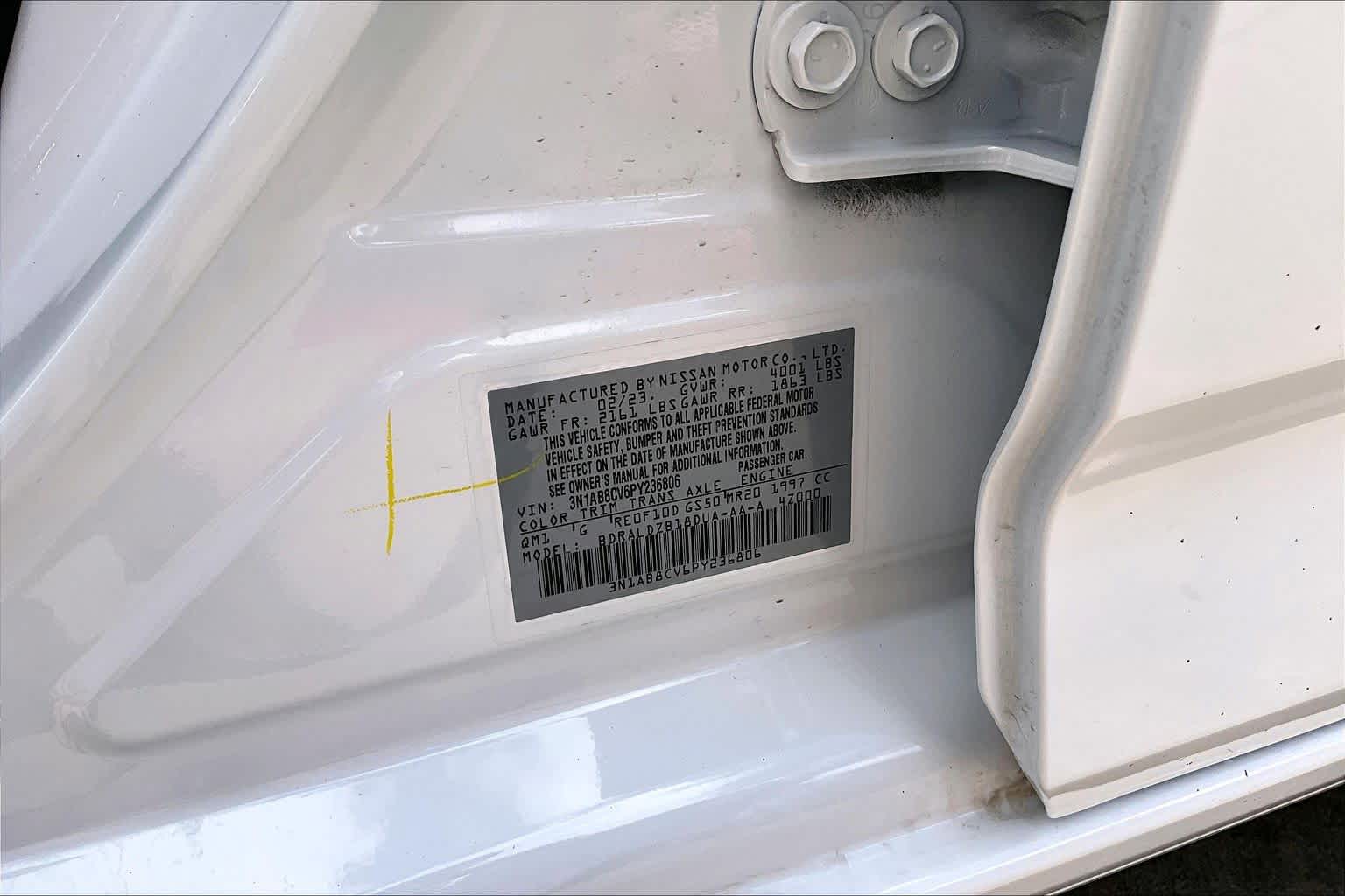2023 Nissan Sentra SV Fresh Powder at HGreg Houston