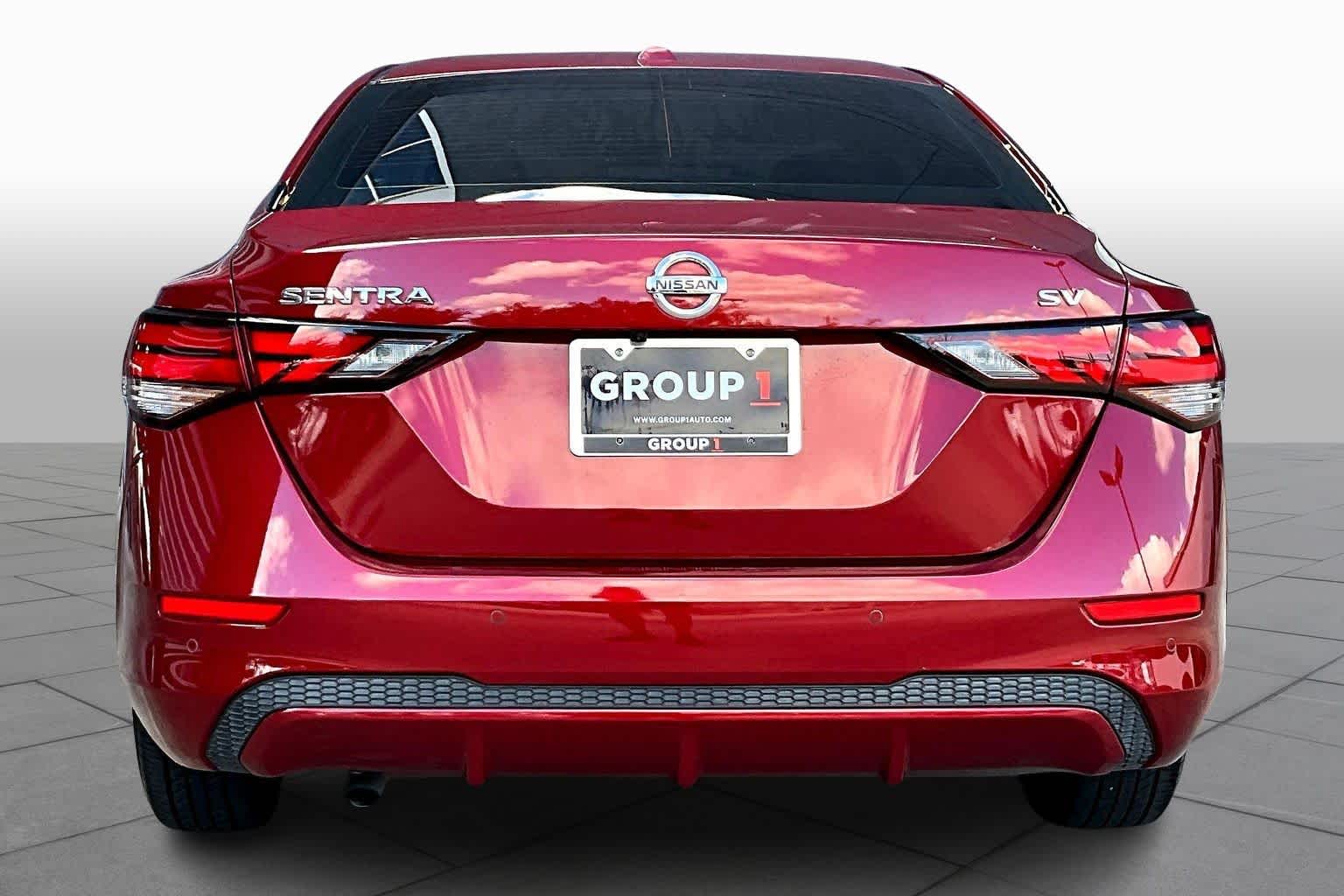 2023 Nissan Sentra SV Scarlet Ember Tintcoat at Sterling McCall Nissan