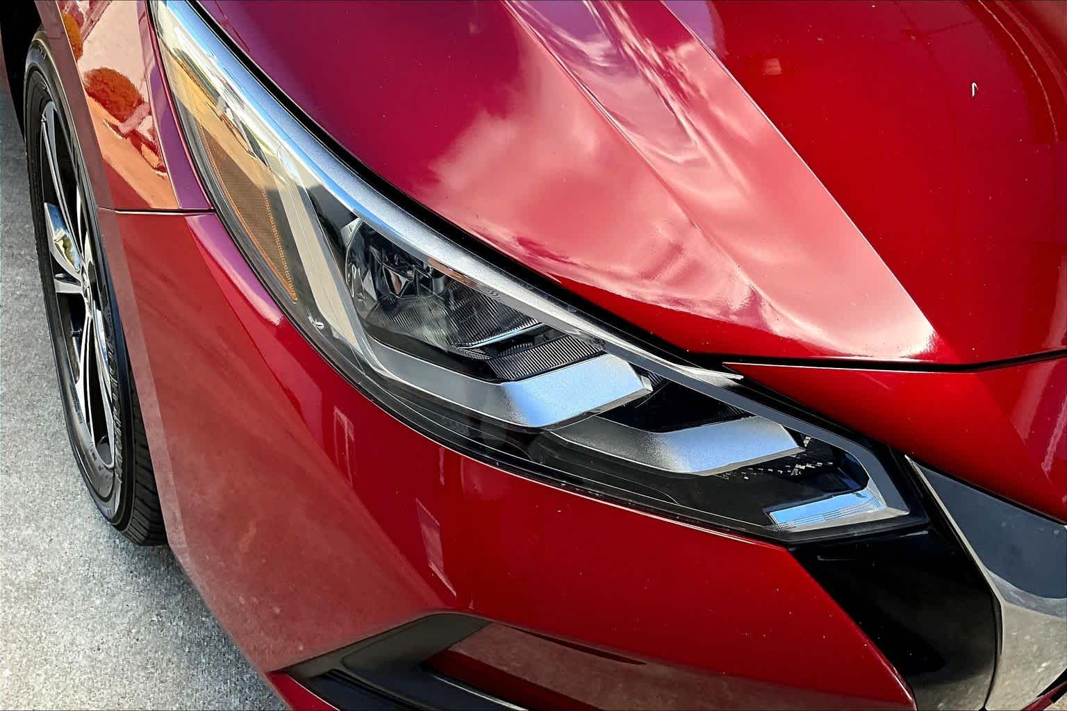 2023 Nissan Sentra SV Scarlet Ember Tintcoat at Sterling McCall Nissan