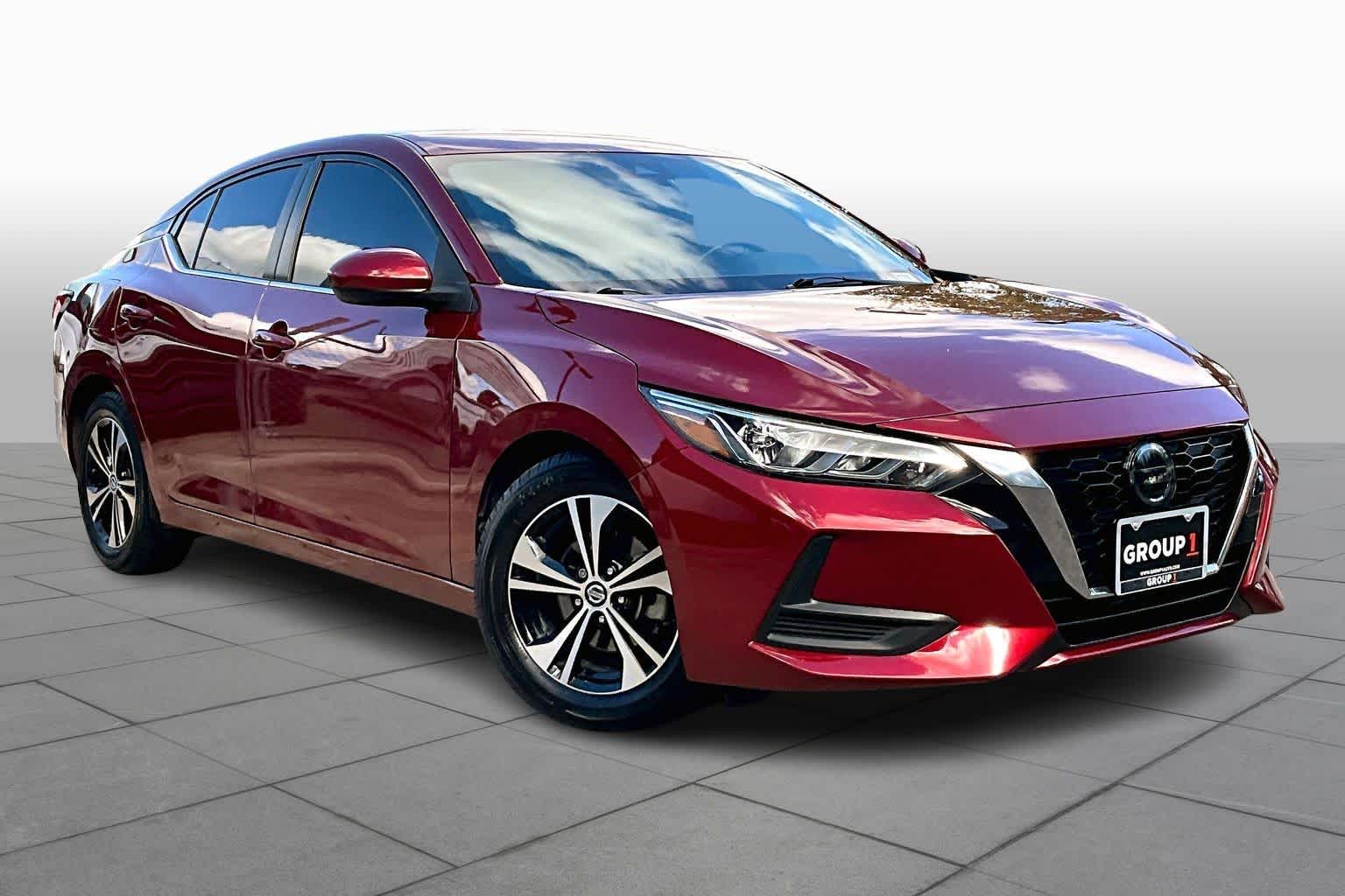 2023 Nissan Sentra SV Scarlet Ember Tintcoat at Sterling McCall Nissan