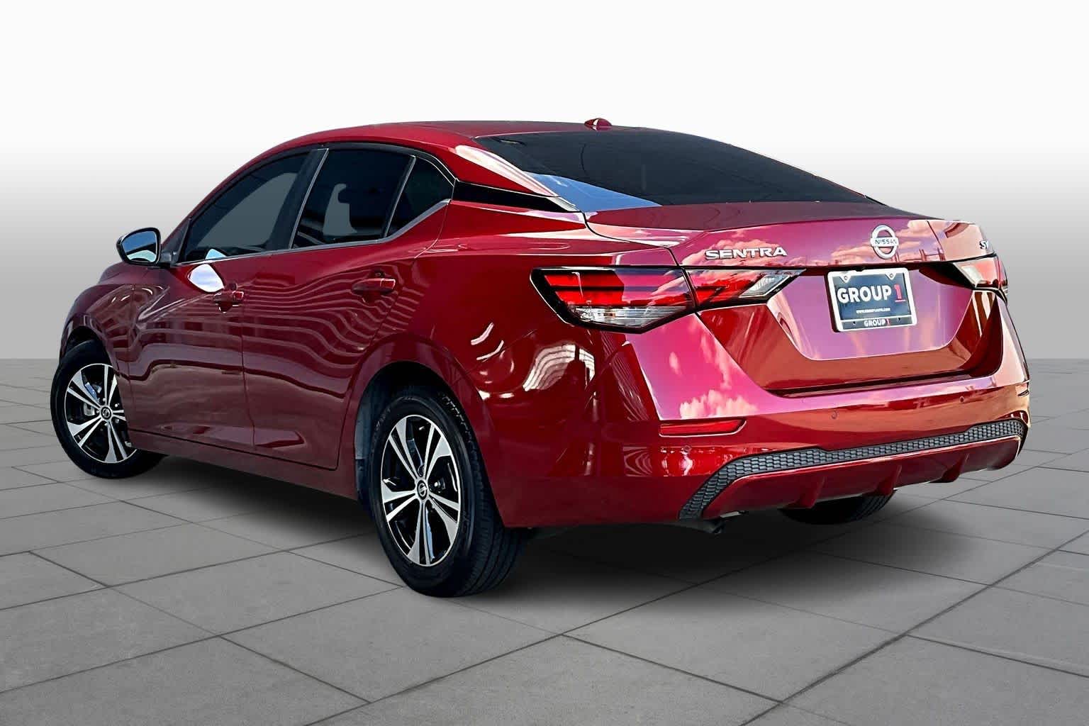 2023 Nissan Sentra SV Scarlet Ember Tintcoat at Sterling McCall Nissan