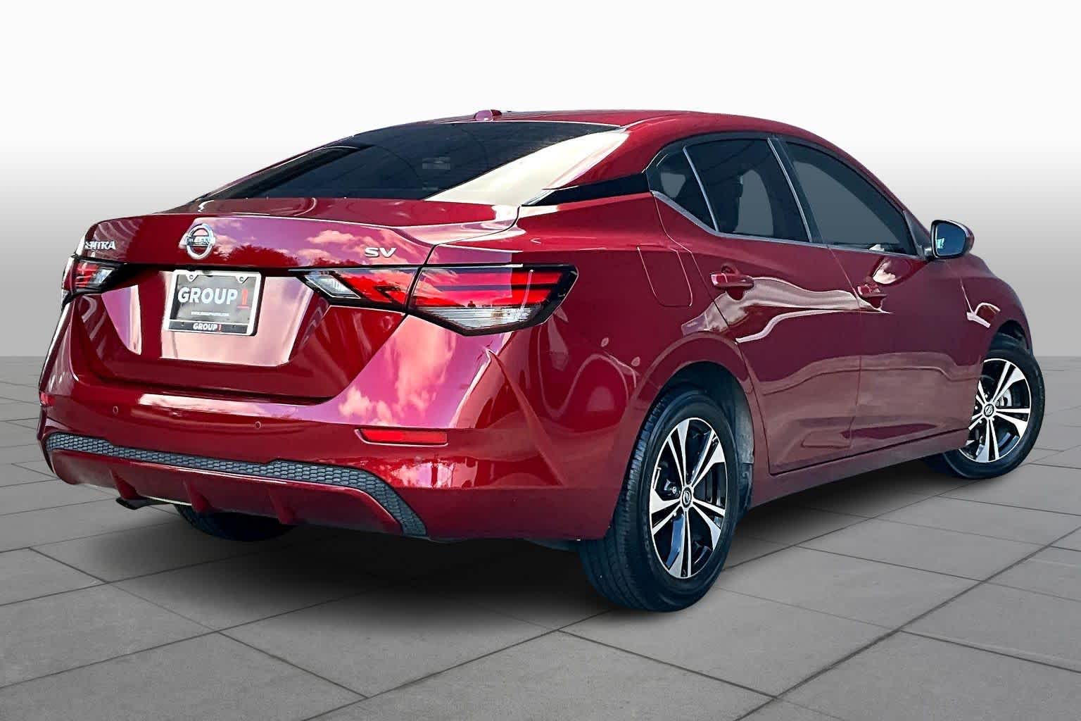 2023 Nissan Sentra SV Scarlet Ember Tintcoat at Sterling McCall Nissan