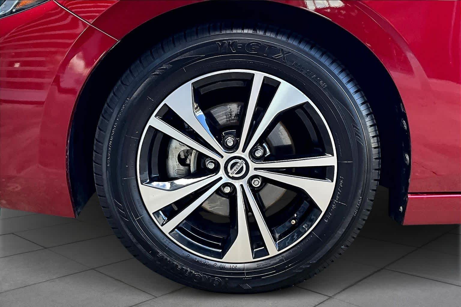 2023 Nissan Sentra SV Scarlet Ember Tintcoat at Sterling McCall Nissan