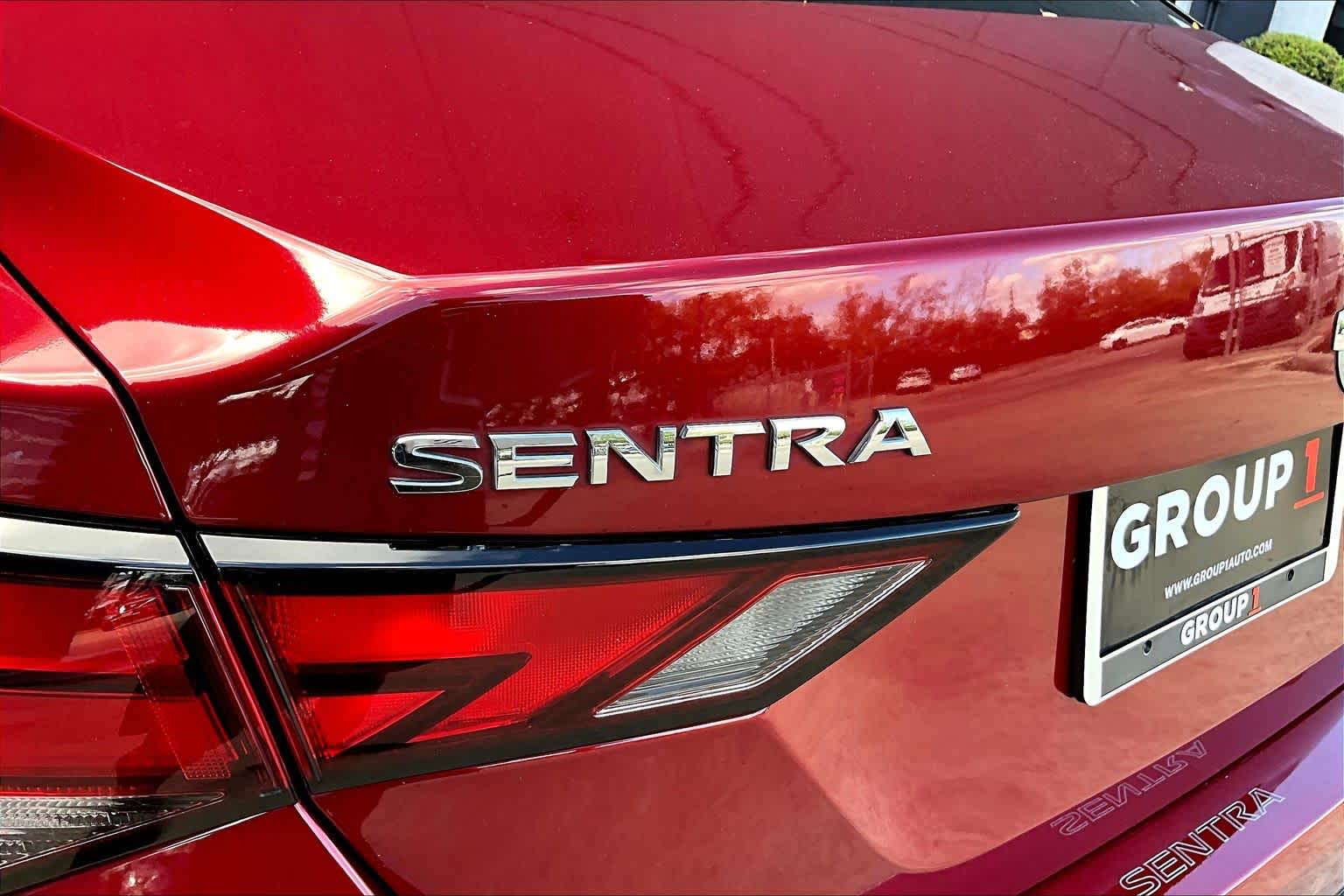 2023 Nissan Sentra SV Scarlet Ember Tintcoat at Sterling McCall Nissan