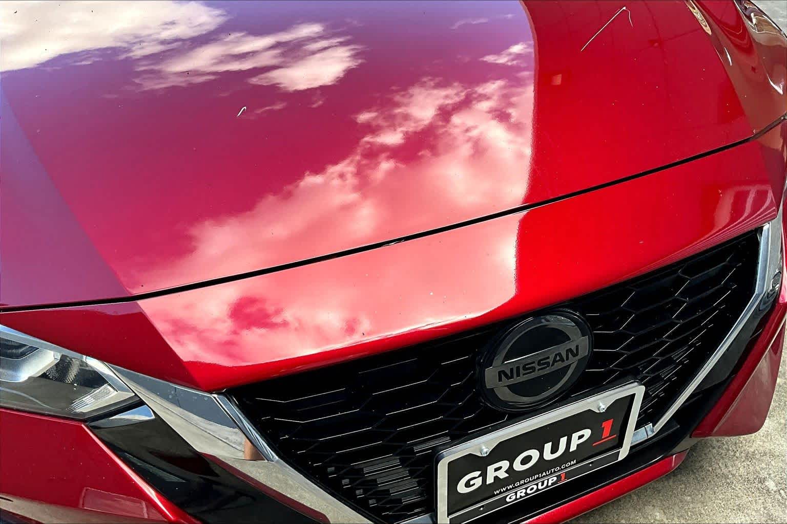 2023 Nissan Sentra SV Scarlet Ember Tintcoat at Sterling McCall Nissan