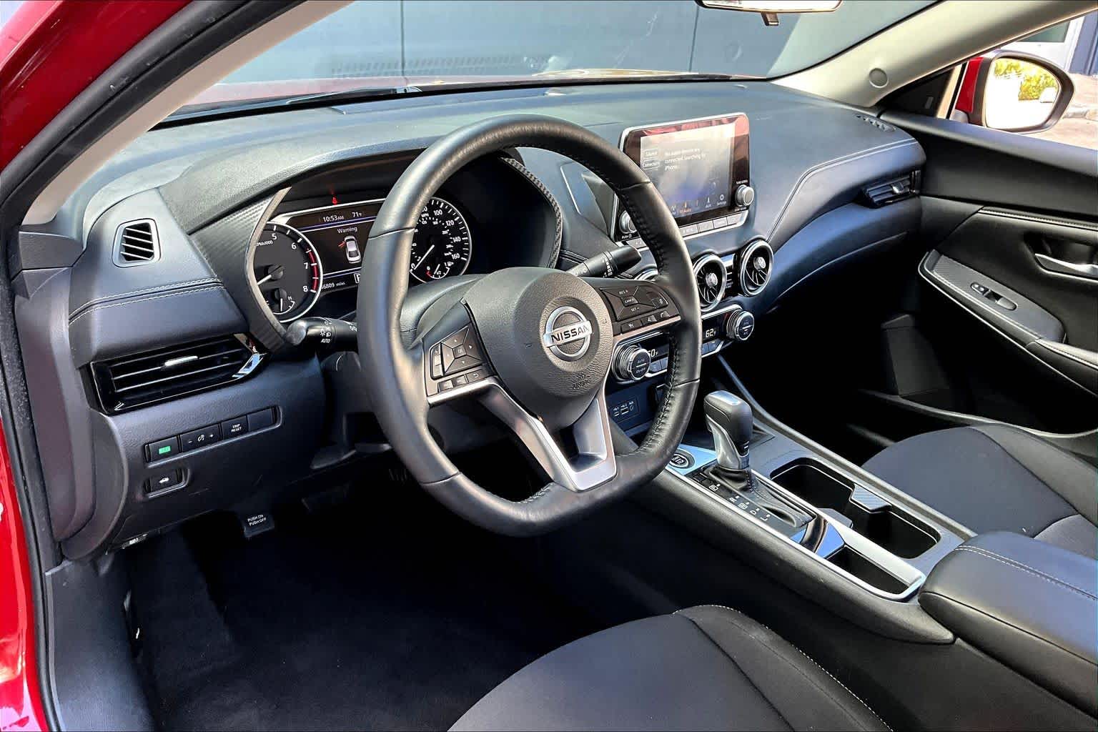 2023 Nissan Sentra SV Scarlet Ember Tintcoat at Sterling McCall Nissan