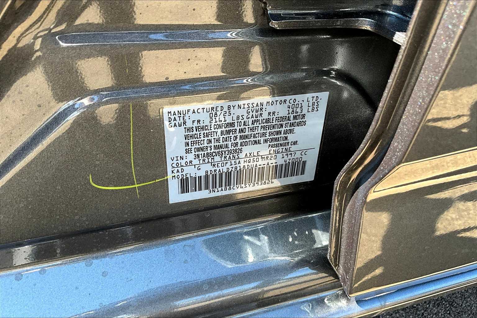 2025 Nissan Sentra SV Gun Metallic at Tomball Chrysler Dodge Jeep Ram