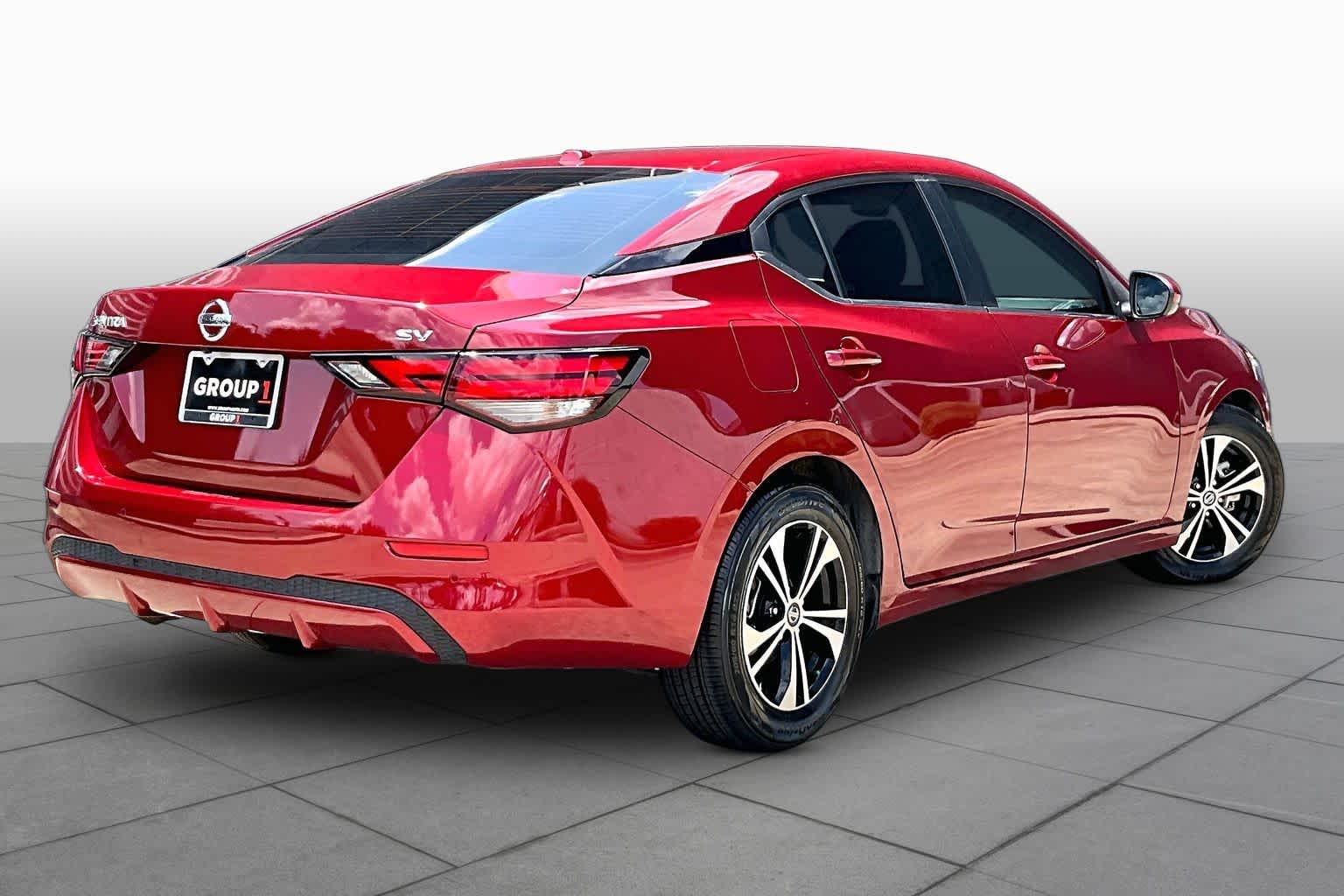 2023 Nissan Sentra SV Scarlet Ember Tintcoat at HGreg Houston