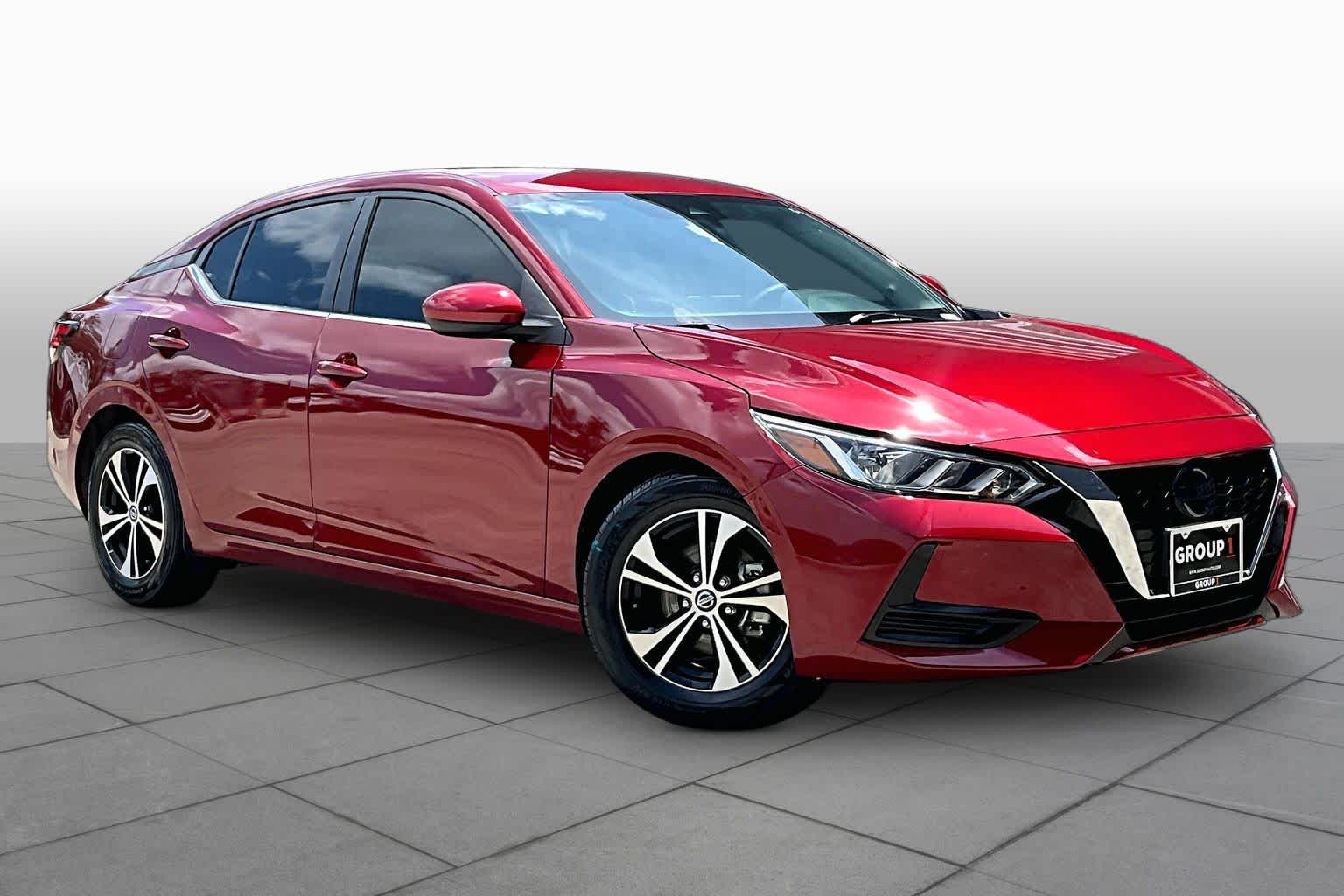 2023 Nissan Sentra SV Scarlet Ember Tintcoat at HGreg Houston