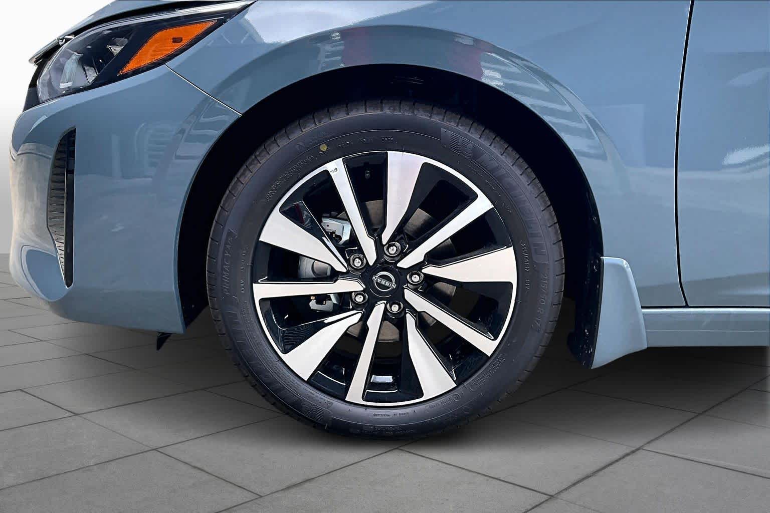 2025 Nissan Sentra SV Atlantic Gray Metallic at Sterling McCall Nissan