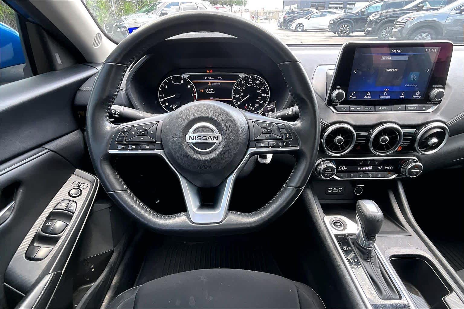 2023 Nissan Sentra SV Electric Blue Metallic at HGreg Houston