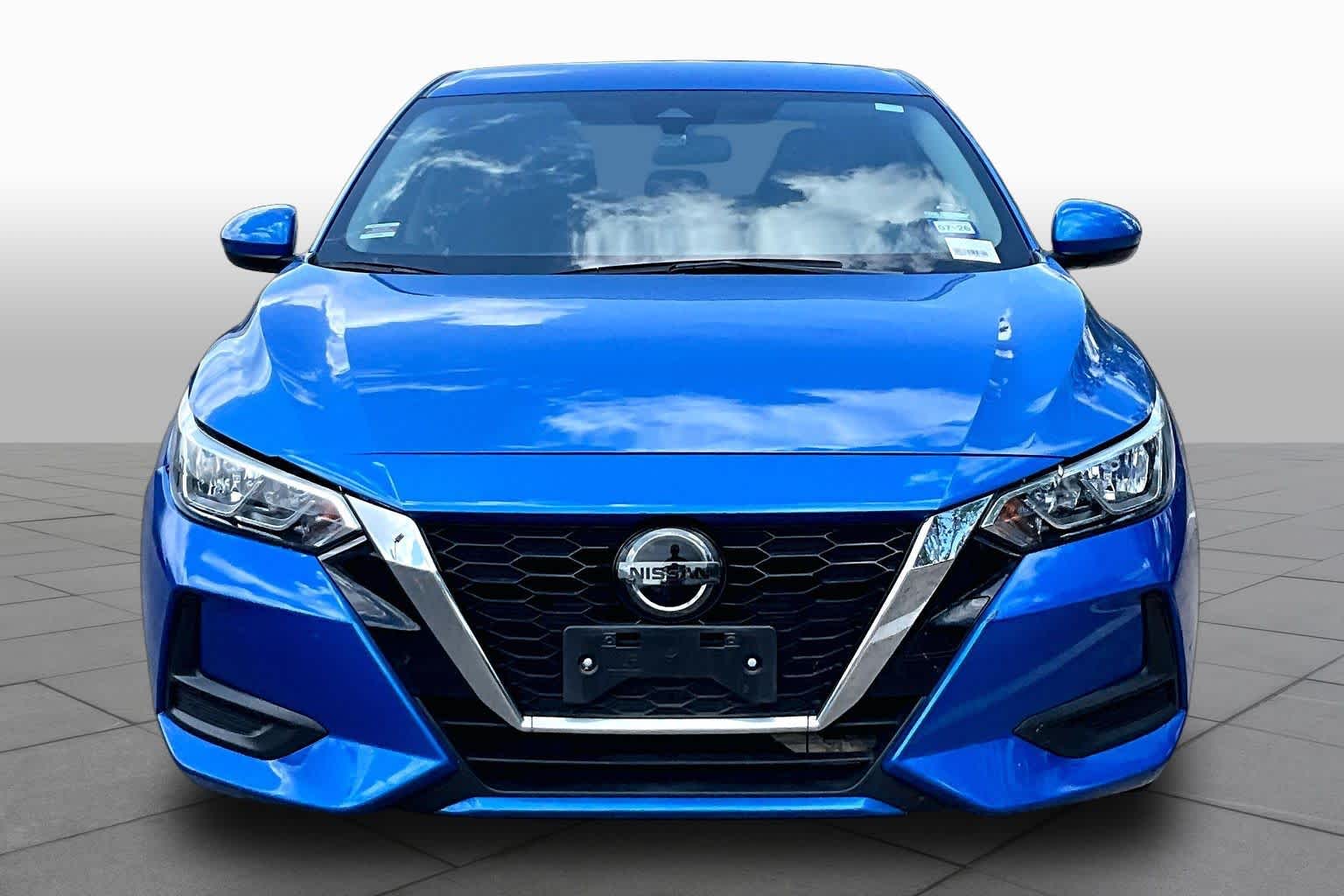2023 Nissan Sentra SV Electric Blue Metallic at HGreg Houston