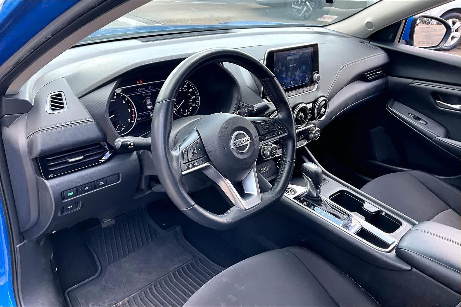 2023 Nissan Sentra SV Electric Blue Metallic at HGreg Houston