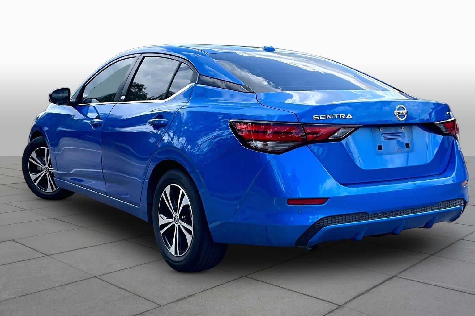 2023 Nissan Sentra SV Electric Blue Metallic at HGreg Houston