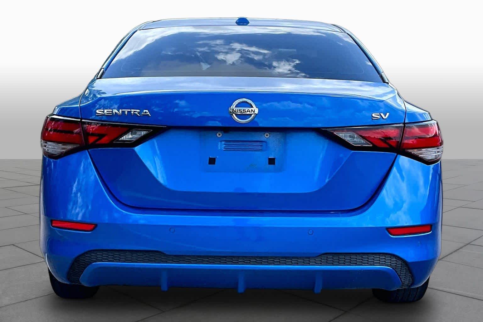 2023 Nissan Sentra SV Electric Blue Metallic at HGreg Houston