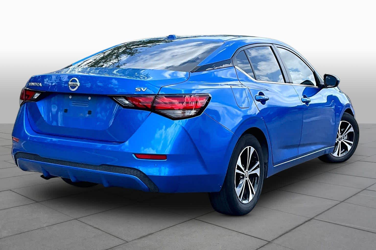 2023 Nissan Sentra SV Electric Blue Metallic at HGreg Houston