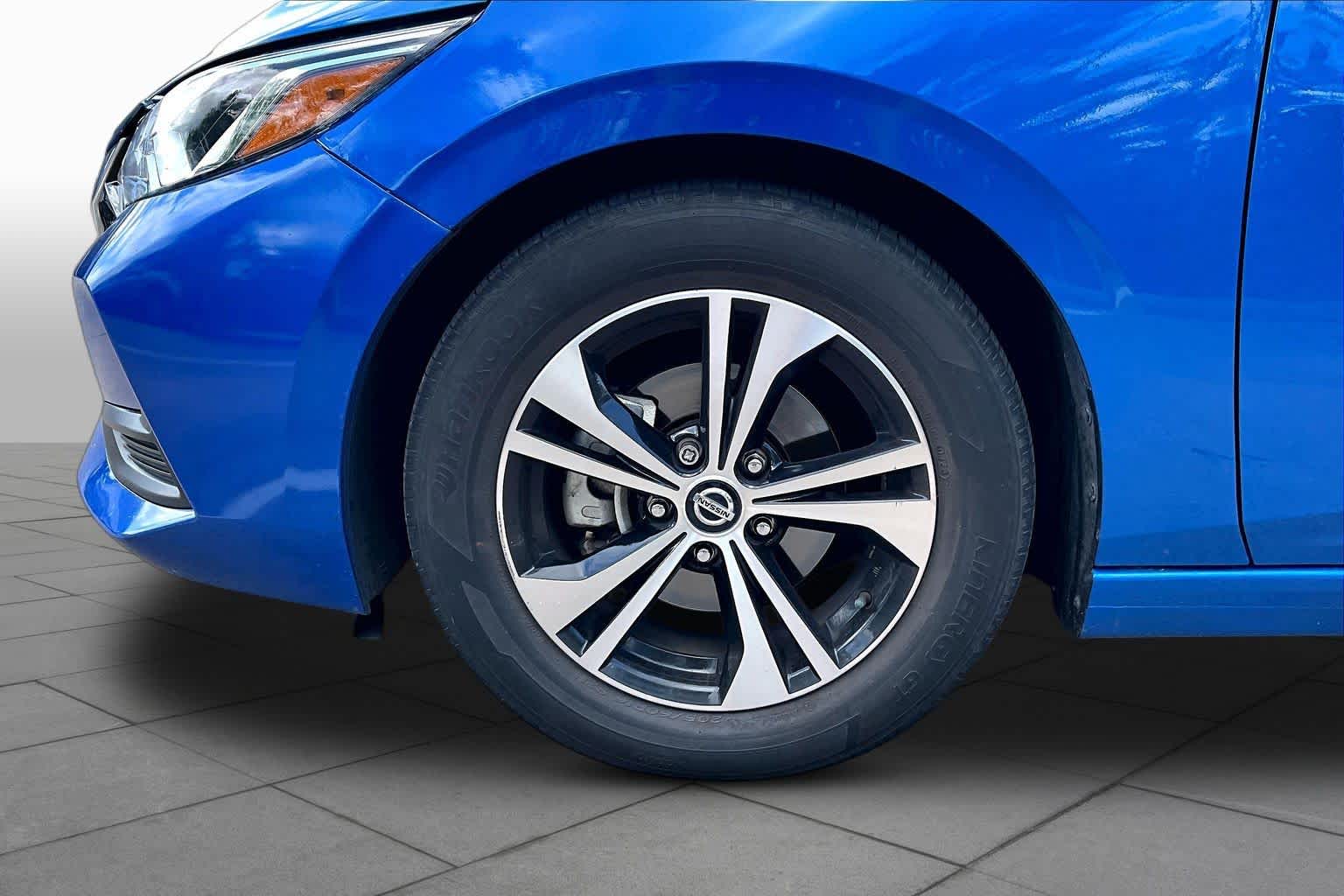 2023 Nissan Sentra SV Electric Blue Metallic at HGreg Houston