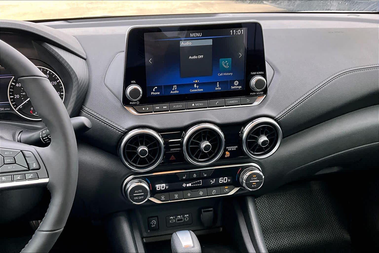 2025 Nissan Sentra SV Aspen White Tricoat at Sterling McCall Nissan