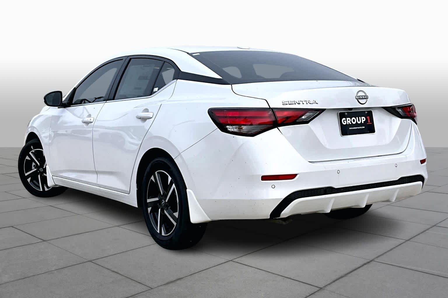 2025 Nissan Sentra SV Aspen White Tricoat at Sterling McCall Nissan