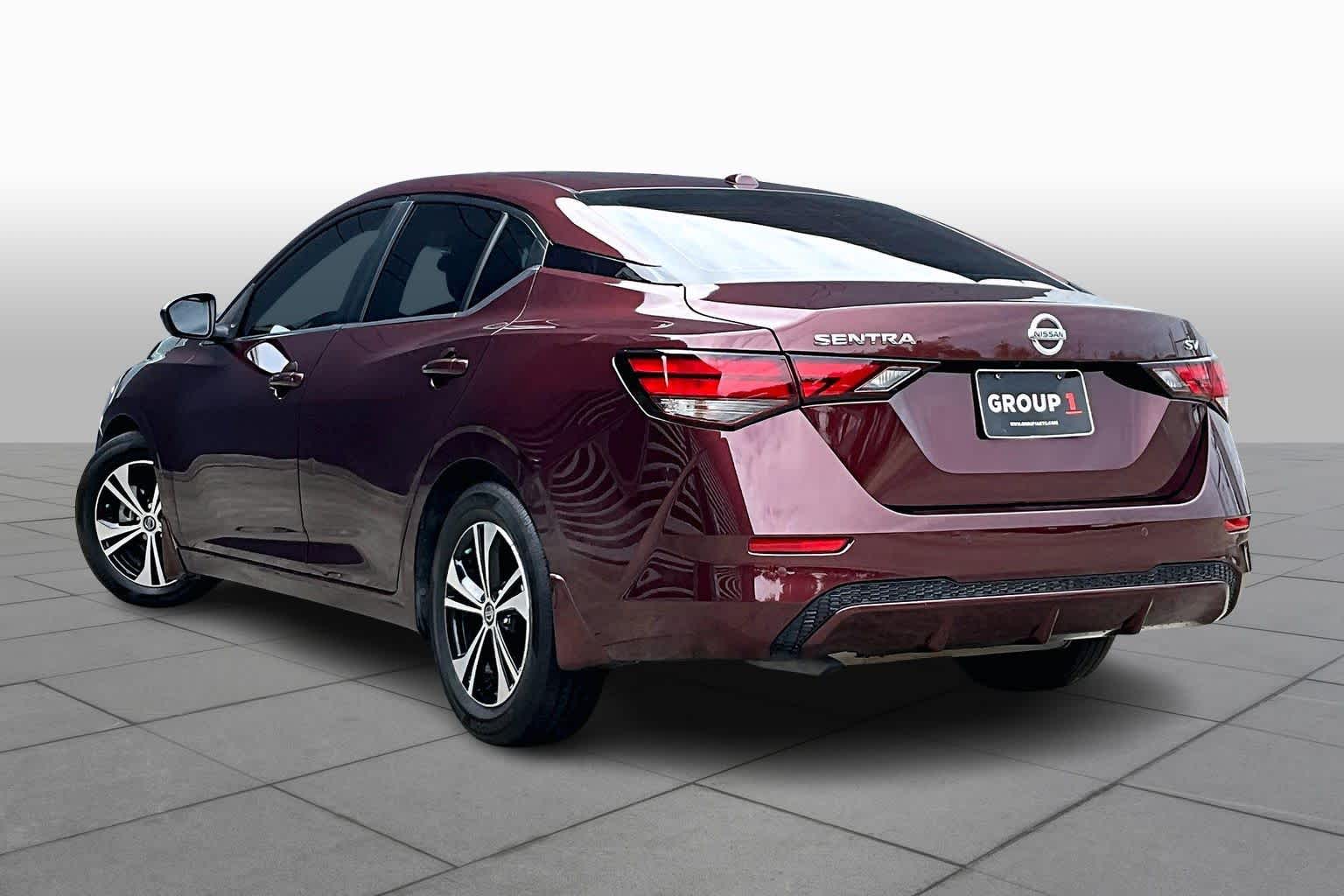 2022 Nissan Sentra SV Rosewood Metallic at HGreg Houston