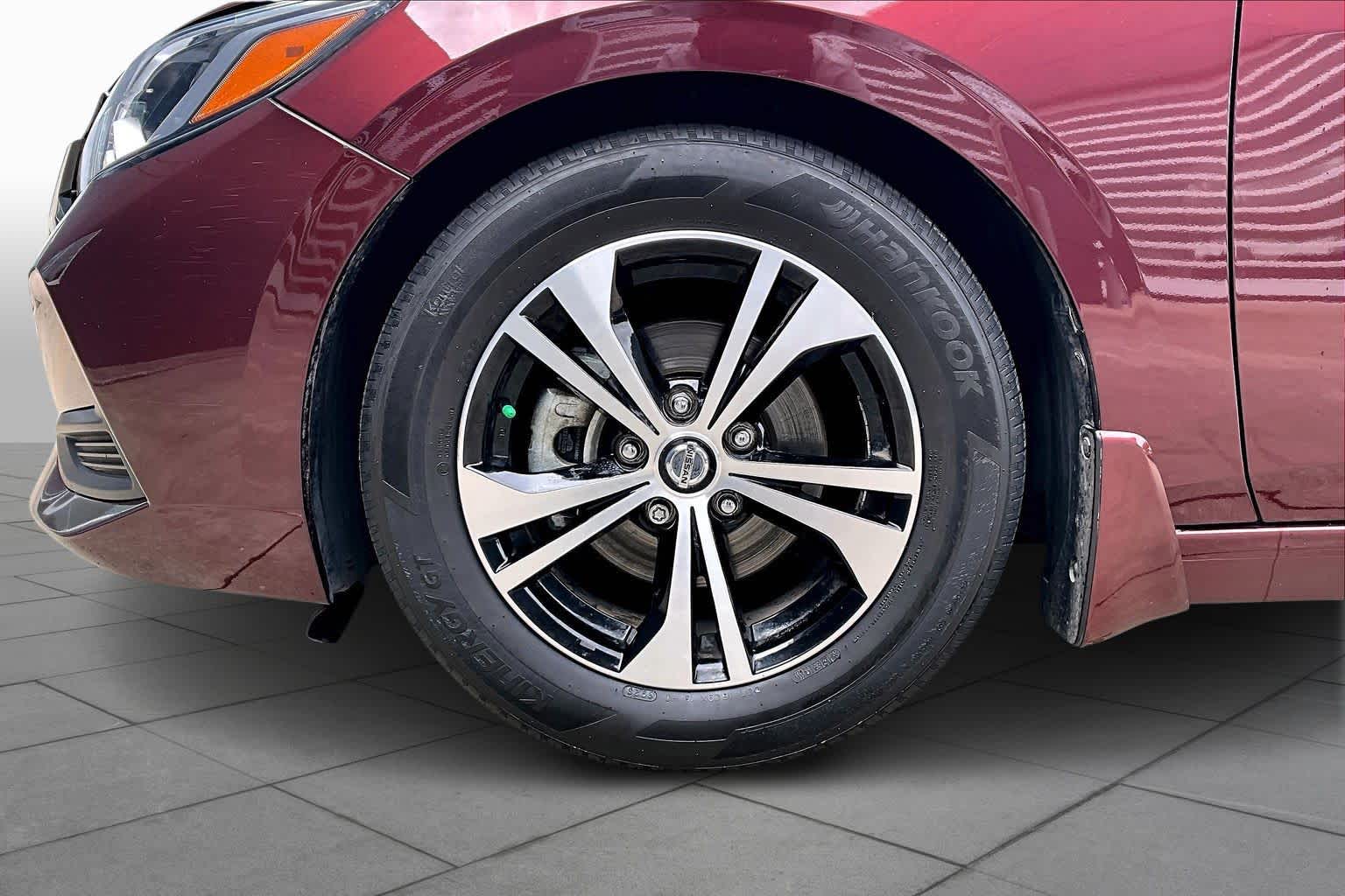 2022 Nissan Sentra SV Rosewood Metallic at HGreg Houston