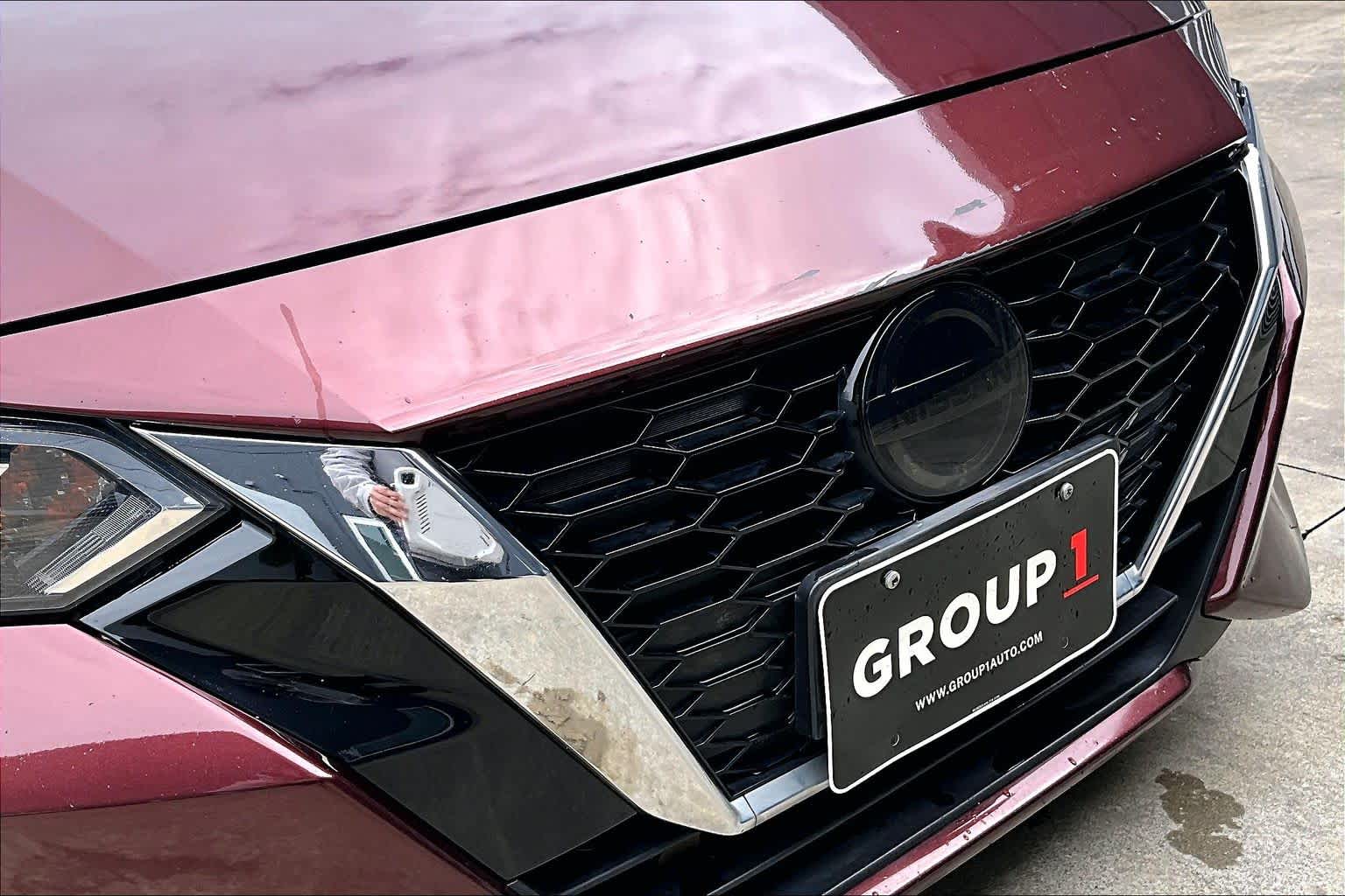 2022 Nissan Sentra SV Rosewood Metallic at HGreg Houston