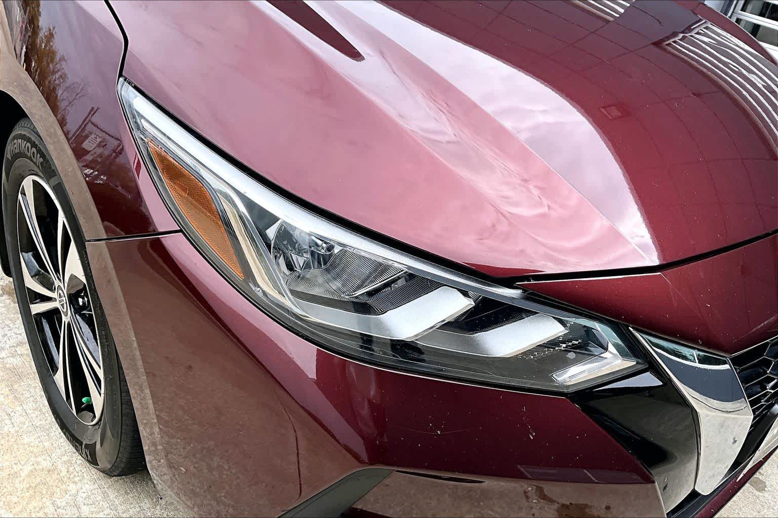 2022 Nissan Sentra SV Rosewood Metallic at HGreg Houston