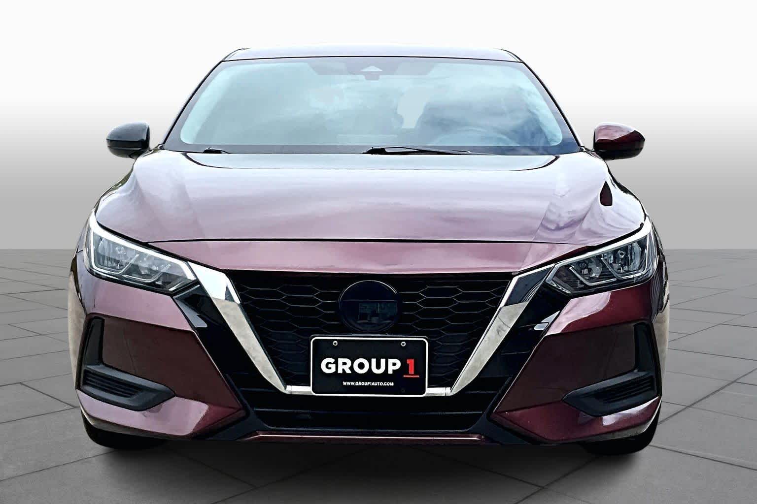 2022 Nissan Sentra SV Rosewood Metallic at HGreg Houston