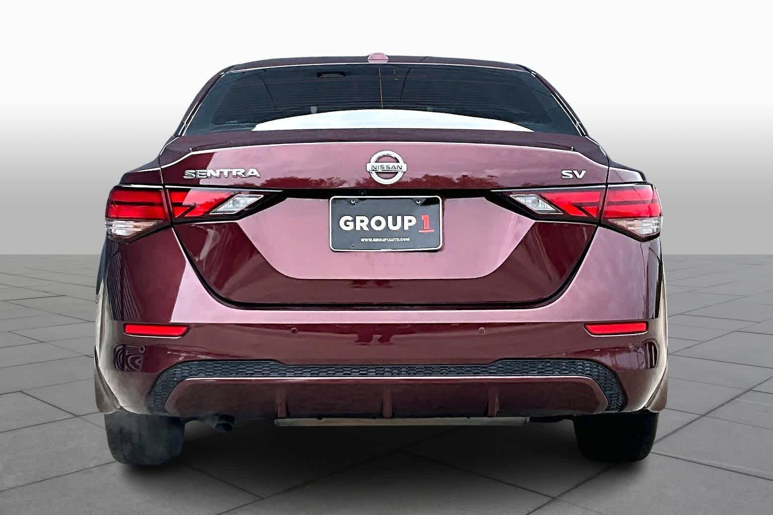 2022 Nissan Sentra SV Rosewood Metallic at HGreg Houston