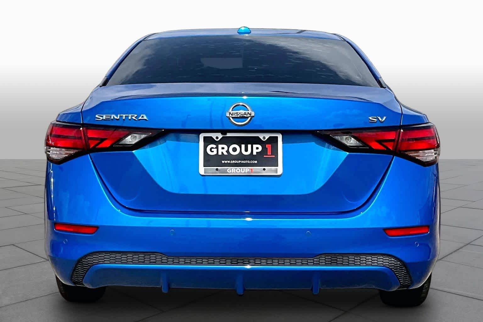 2023 Nissan Sentra SV Electric Blue Metallic at HGreg Houston