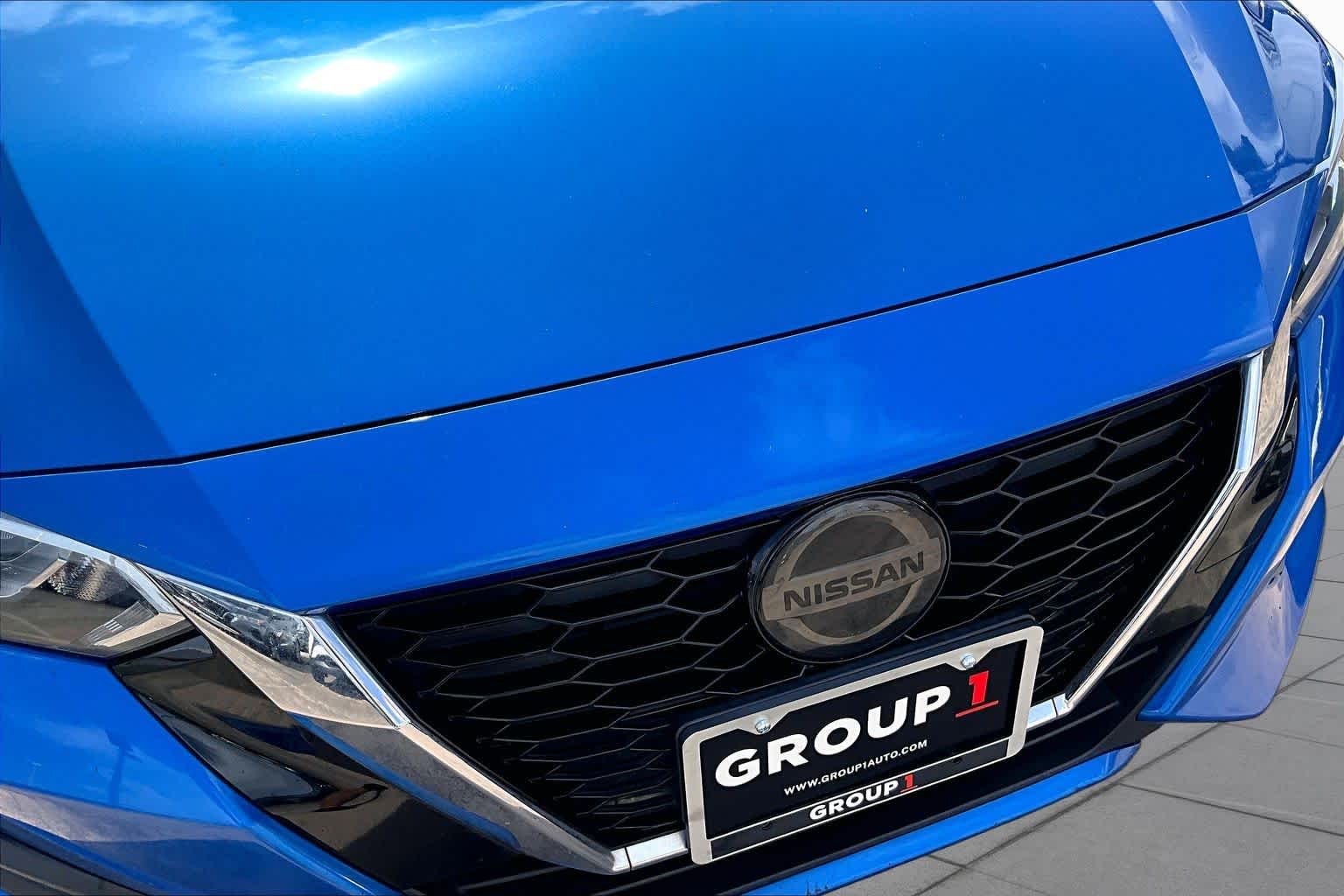 2023 Nissan Sentra SV Electric Blue Metallic at HGreg Houston